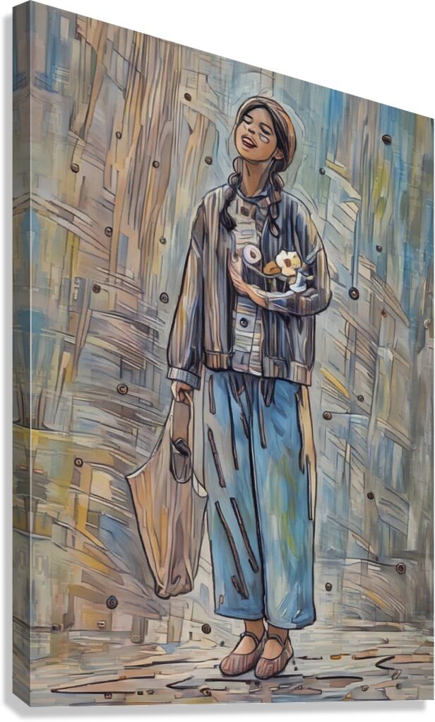 ArtXcl 056 fashion illustration Canvas Print