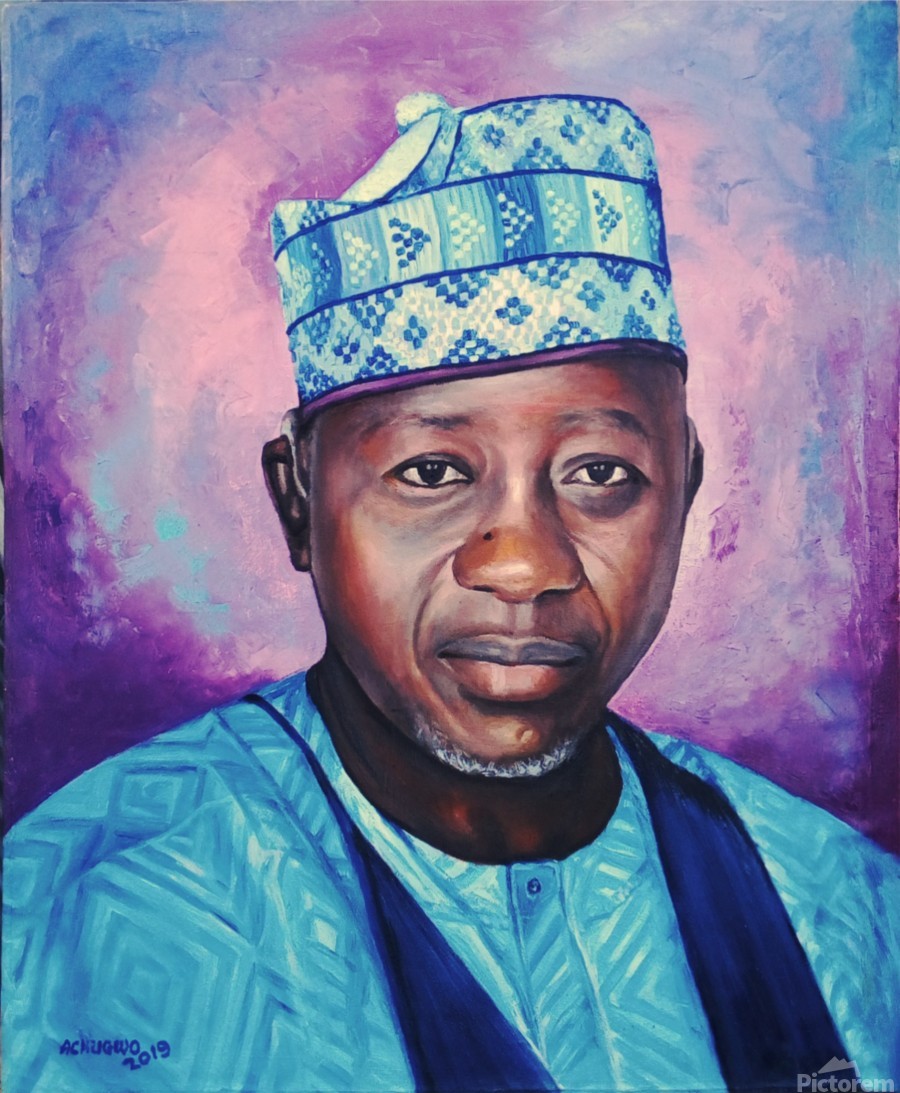 Tanko_Al_Makura by Dr Stephen Achugwo Wall Art