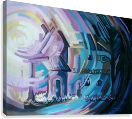 BlessedHouse3 Canvas Print