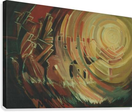 BlessedHouse2 Canvas Print