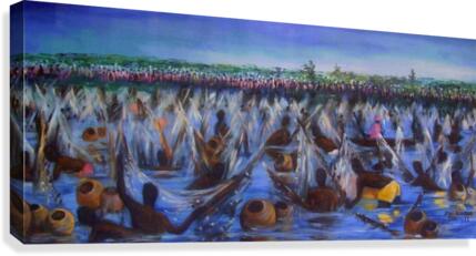 Arg_fishfest Canvas Print