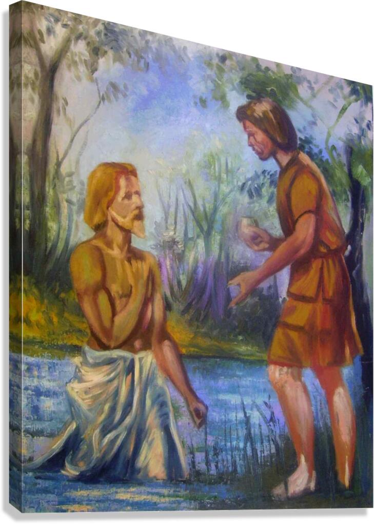 Baptism Canvas Print