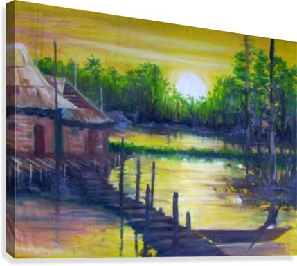 GoldenRays2 Canvas Print
