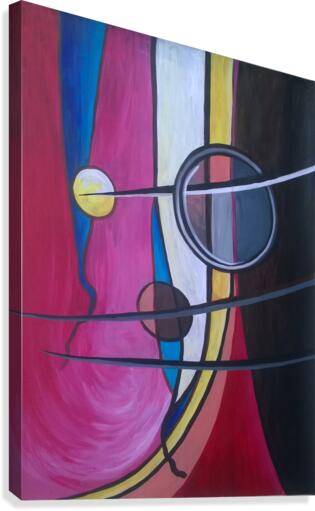 Kandinsky2 Canvas Print