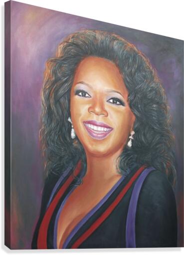 Oprah Canvas Print