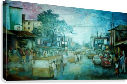 oldCity2 Canvas Print