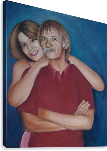 papaDaughter Canvas Print