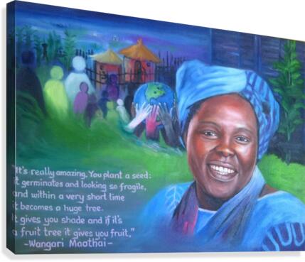 Wangari Canvas Print