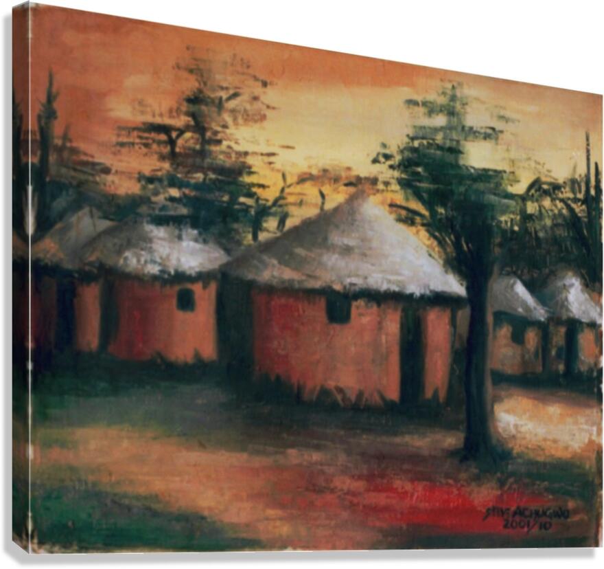 RemoteVillage1 Canvas Print