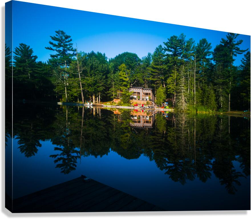 River Cottage 2 Canvas Print