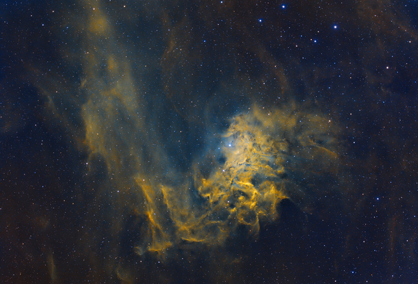 Flaming Star Nebula   IC405 by Clearskypix