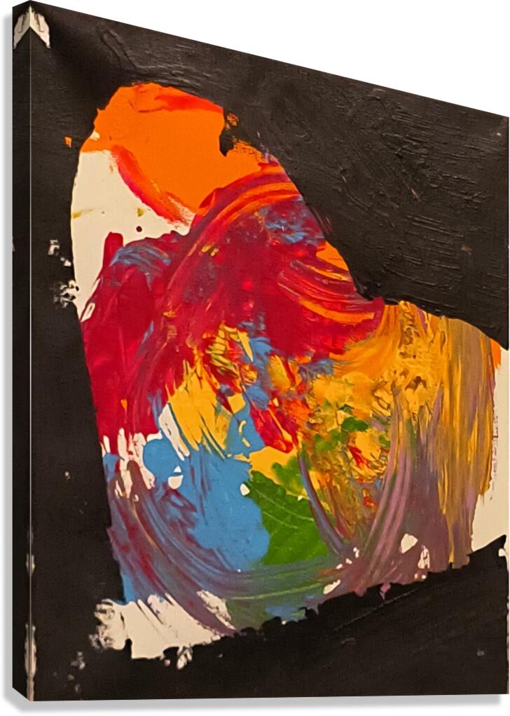 pride heart  Canvas Print