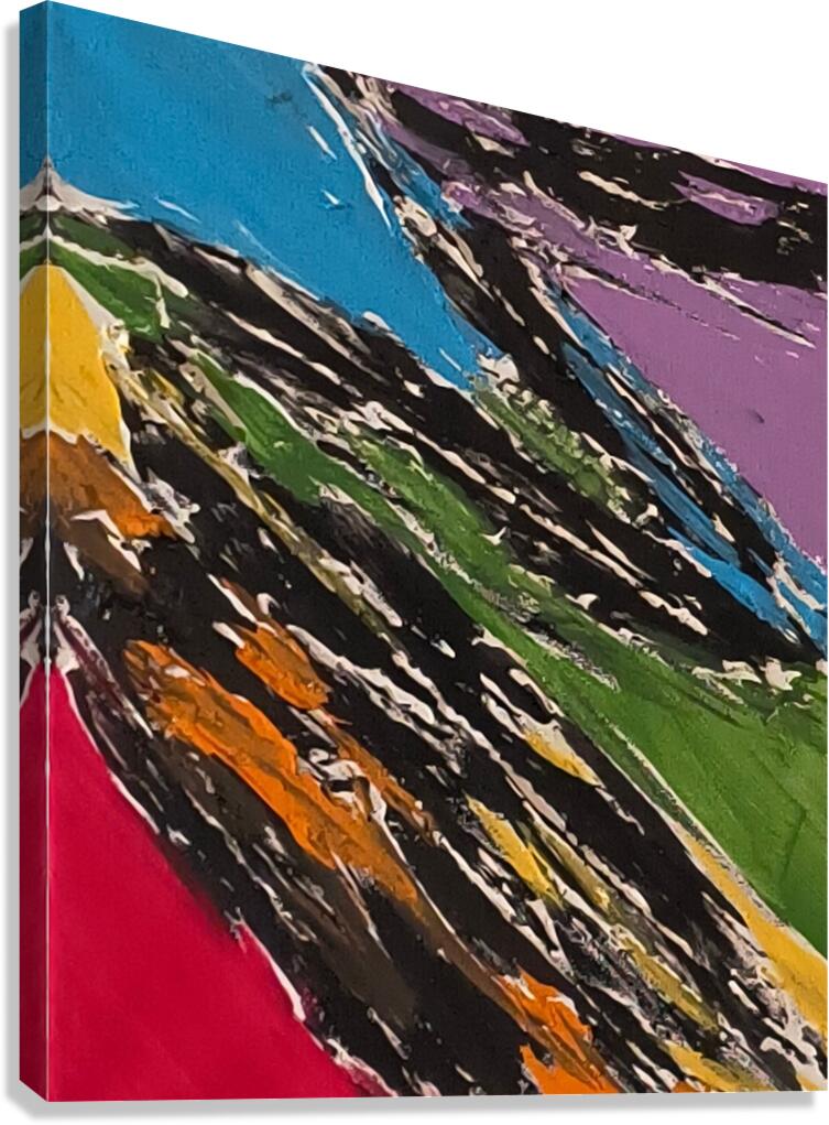 zig zag Canvas Print