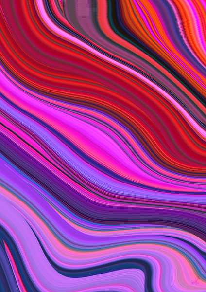 Multi Color Abstract Print