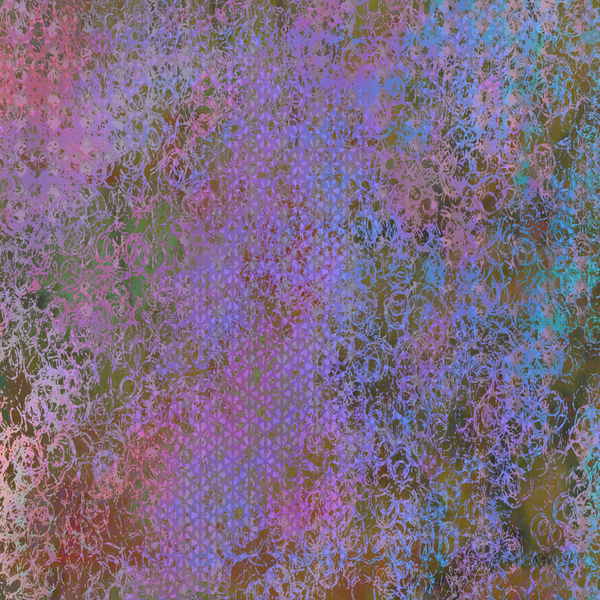 Purple Abstract Print