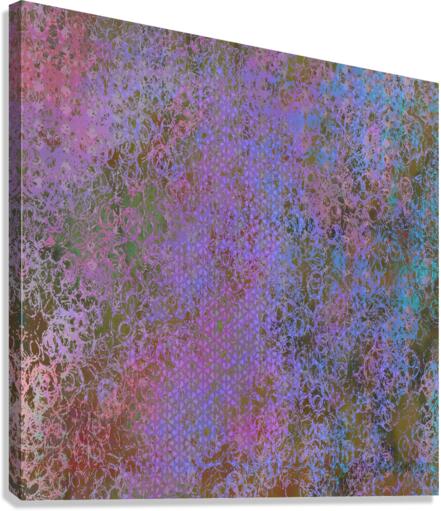 Purple Abstract Canvas Print