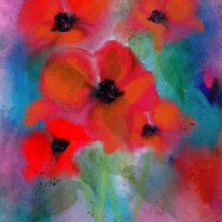 Vibrant Poppies 1