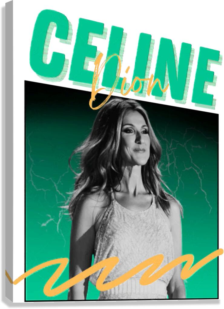 Celine Dion 13 Canvas Print
