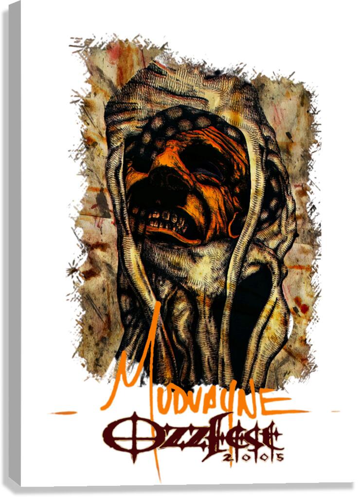 Mudvayne 8 Canvas Print
