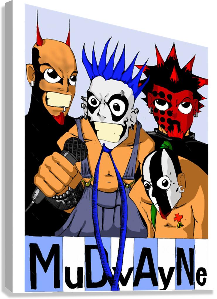 Mudvayne 21 Canvas Print
