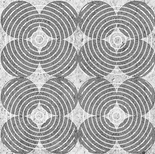 Grayscale Circles Print