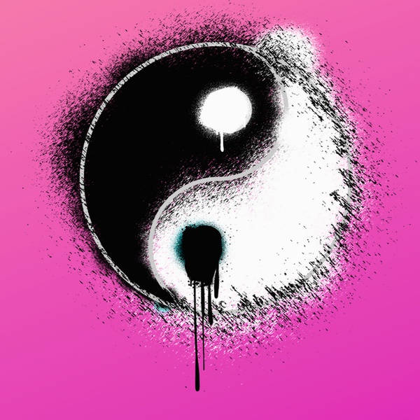 Ying Yang Print