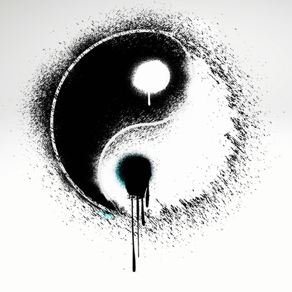 Ying Yang 3 Print