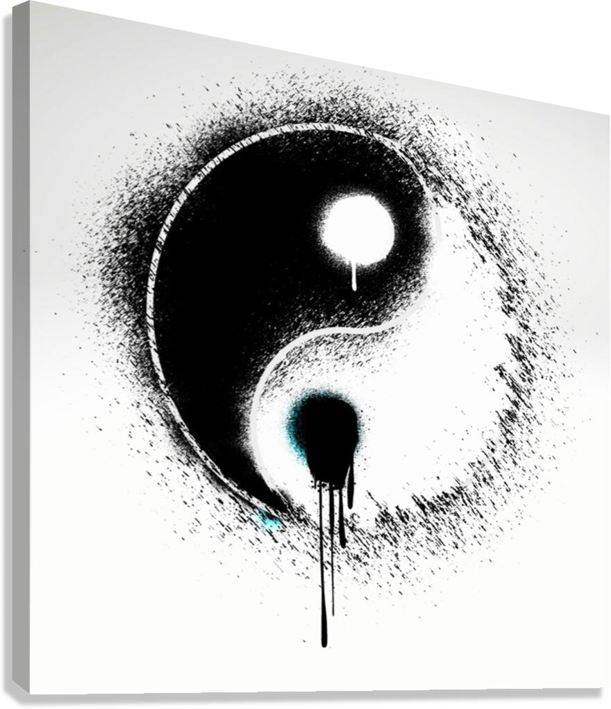 Ying Yang 3 Canvas Print