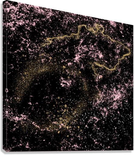 Pink Starlight Canvas Print
