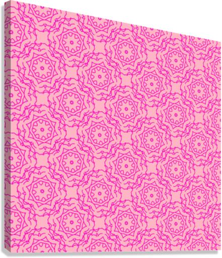 Pink Boho Canvas Print