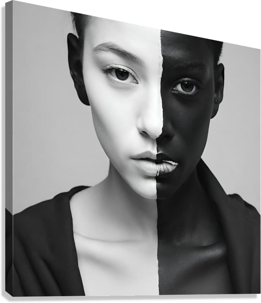 Harmony in Duality Canvas Print