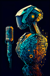 Wallpaper or poster with musical design for concerts festivals or musical events.