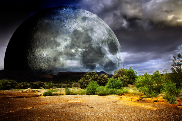 Full moon Print