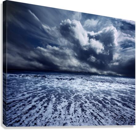 ocean storm Canvas Print