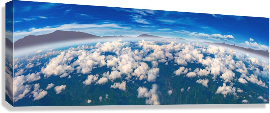 sky panorama. Canvas Print