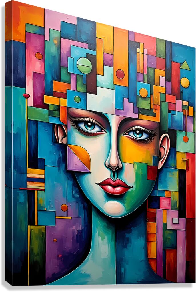 Abstract Identity Canvas Print