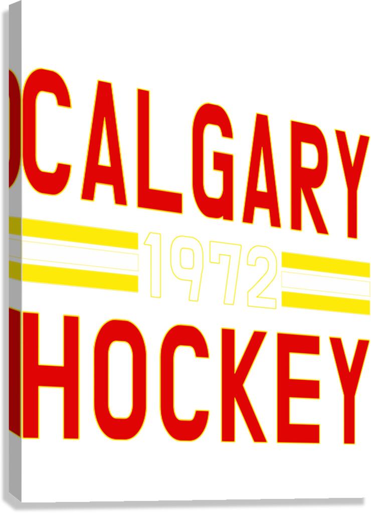 Calgary Flames 9 Canvas Print