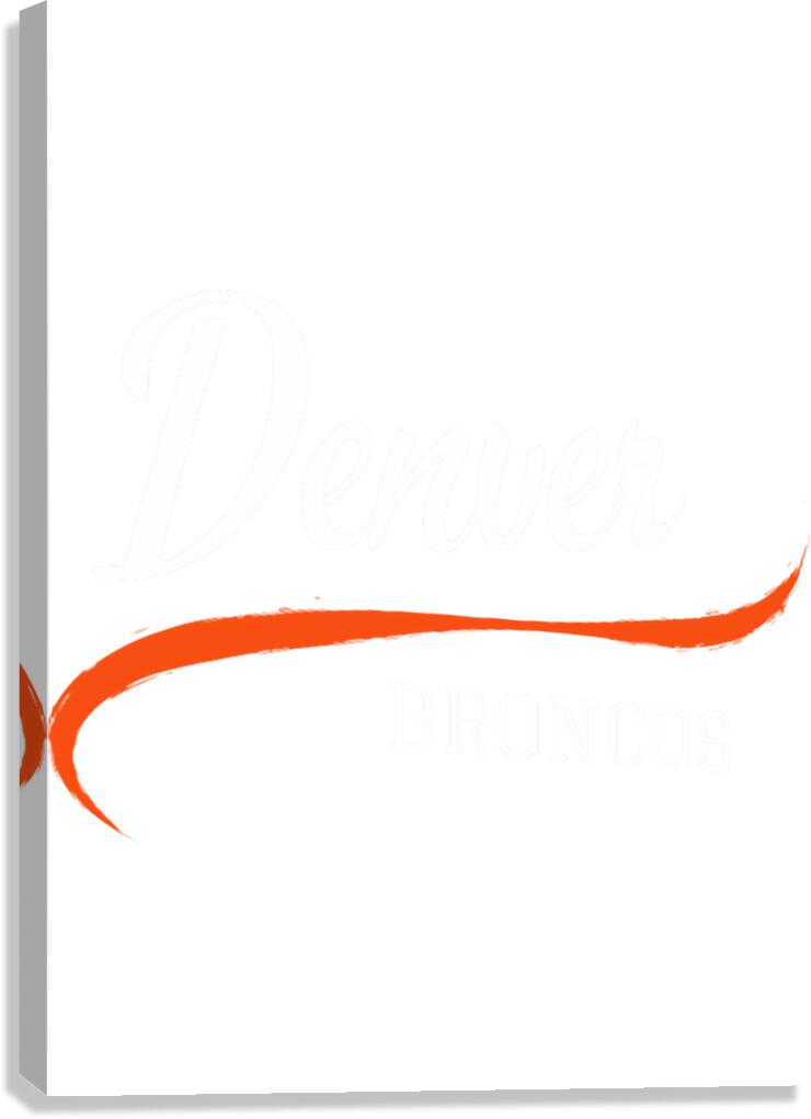 Denver Broncos 21 Canvas Print