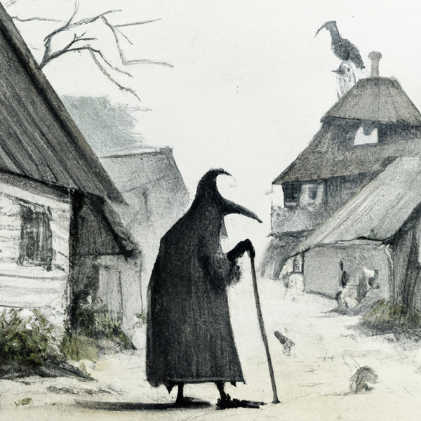 A plague doctor by Jurica Tomic Svarun