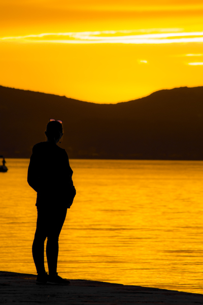A golden sunset in Zadar Croatia by Jurica Tomic Svarun