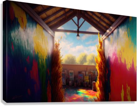 Inside Cornfield Studio Canvas Print