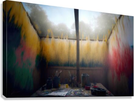 Corn Studio Skylight Canvas Print