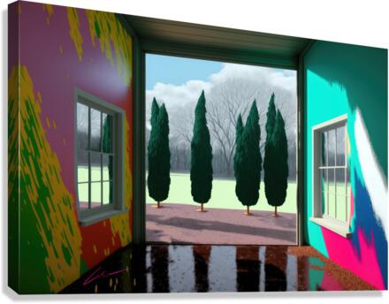 Garage Canvas Print