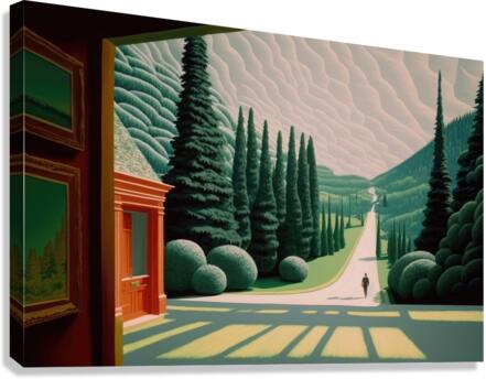Timber Lodge Canvas Print
