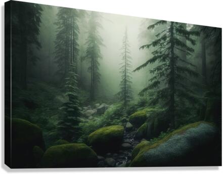 Deep Woods Canvas Print