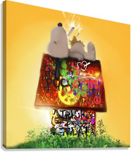 Snoopy Canvas Print