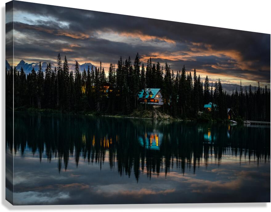 Emerald Lake  Canvas Print