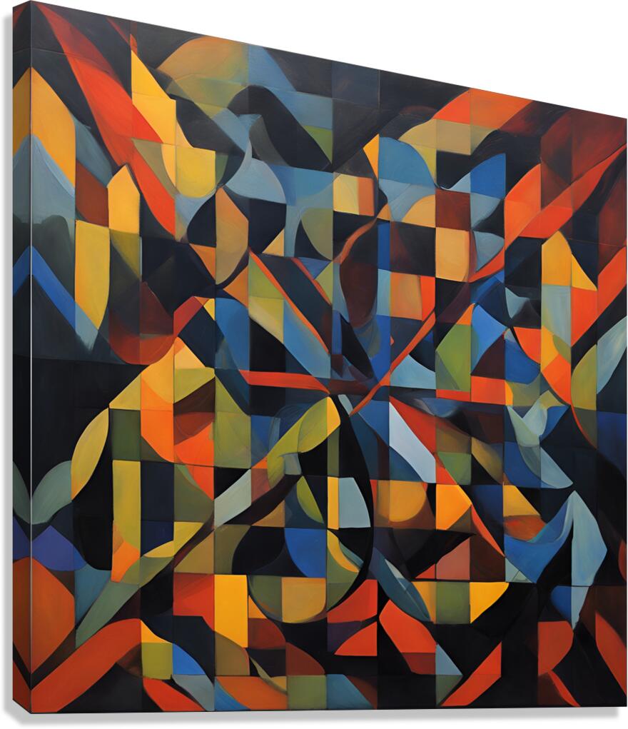 Beyond Boundaries: Exploring Parallel Realities Canvas Print