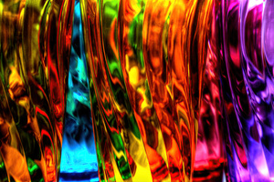Multicolored Glass   Abstract