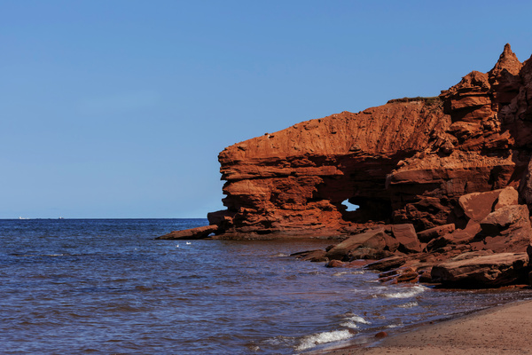 Red Sandstone Formation Print